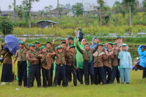 Ratusan Kader Hizbul Wathan Antusias Ikuti Pelatihan Mitigasi Bencana dan Aksi Hijau di Temanggung