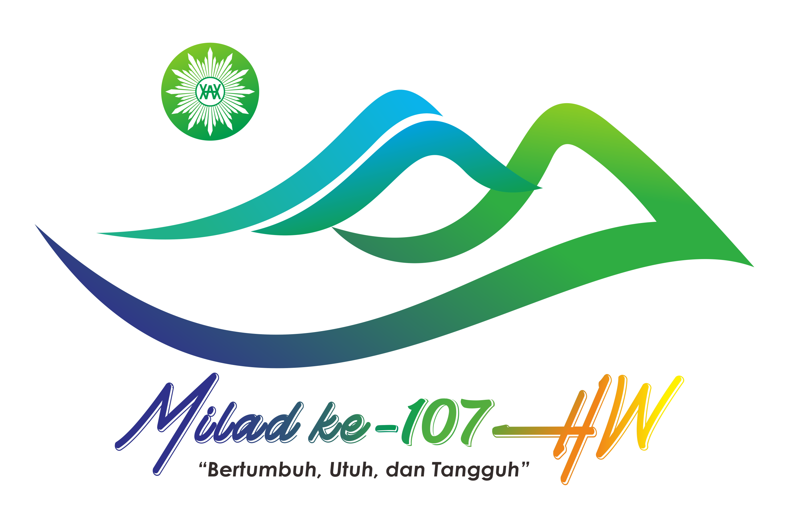Logo Milad HW ke-107, Edaran dan  Panduan Silatnas HW 2025
