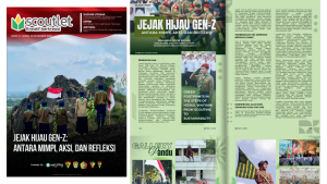 Scoutlet HW UMS Terbitkan Majalah Edisi VI 2025 Bertema Jejak Hijau Gen-Z