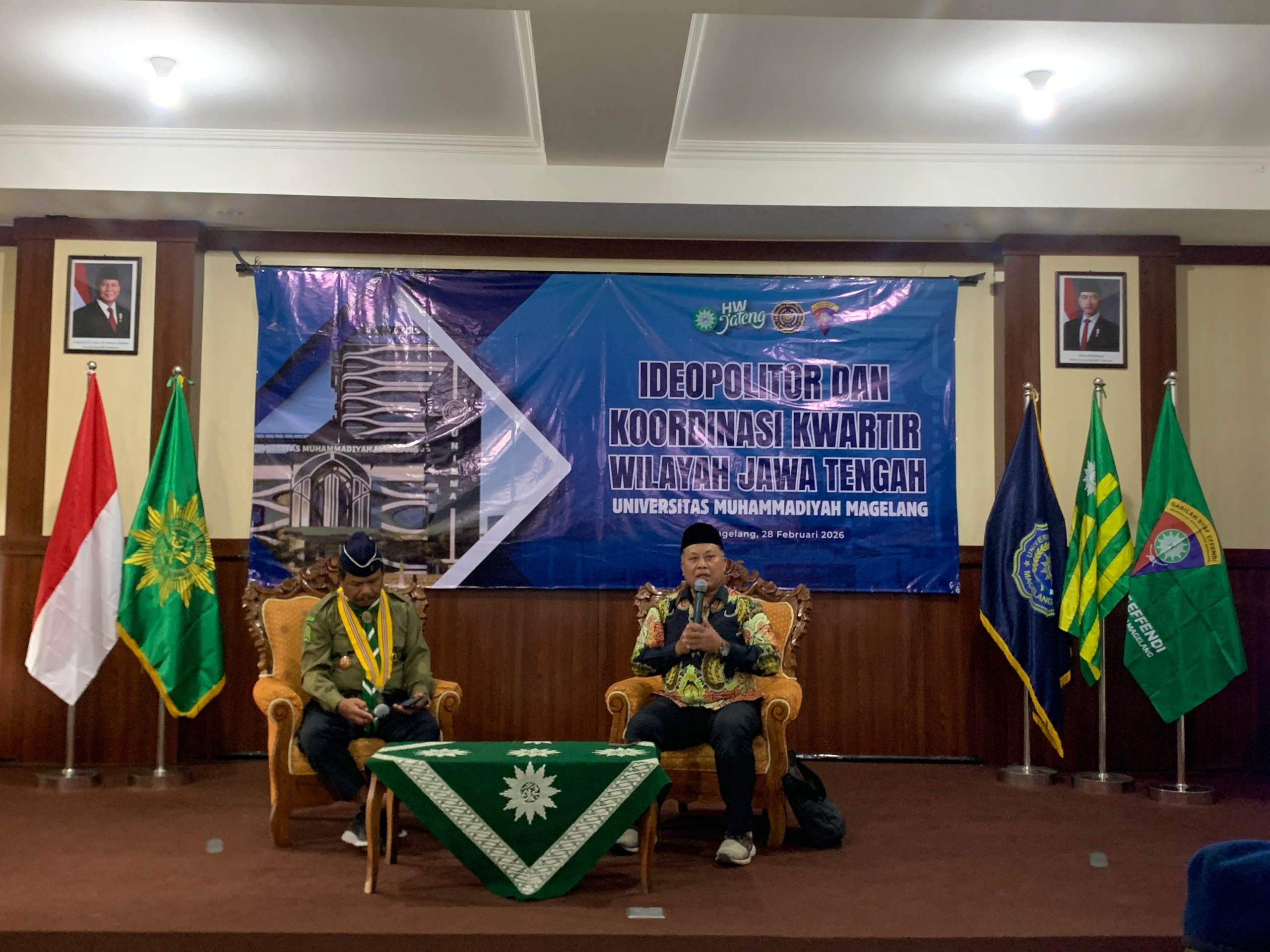 Hadir pada Ideopolitor HW Jateng Tahun 2026, Ketua MPSKDI PWM Jateng Beri Pesan bagi Para Kader